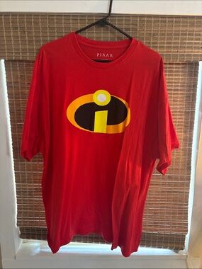 Men’s Red The Incredibles Logo T-Shirt